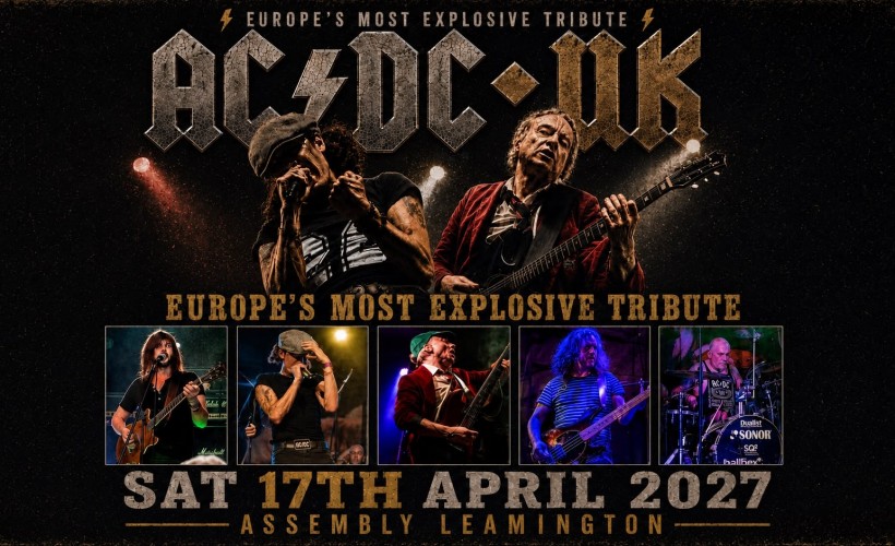 DC UK FORMERLY KNOWN AS AC/DC EUROPE UK tickets