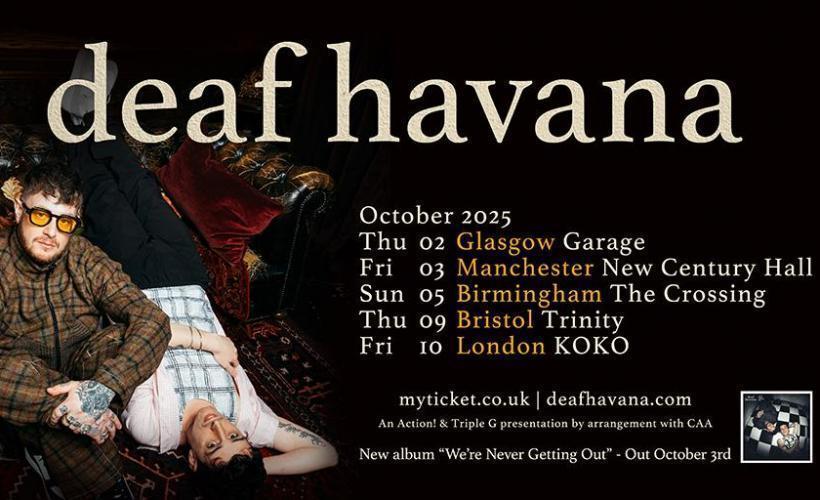 Deaf Havana  at The Garage, Glasgow