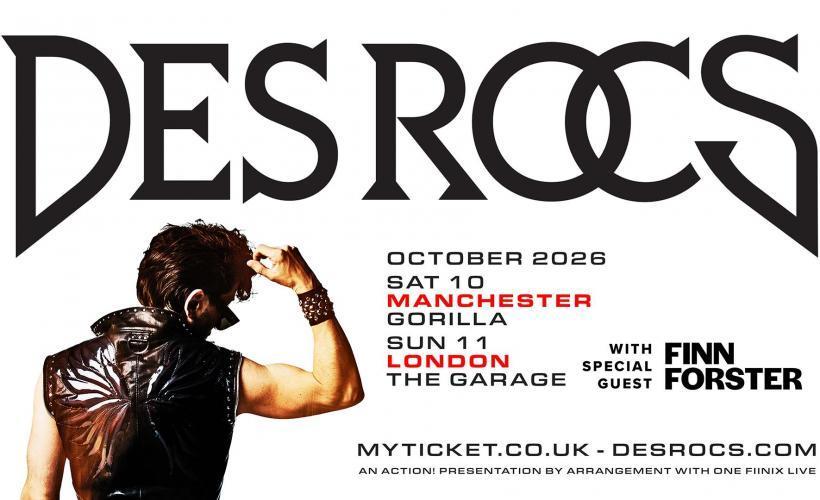 Des Rocs  at Gorilla, Manchester