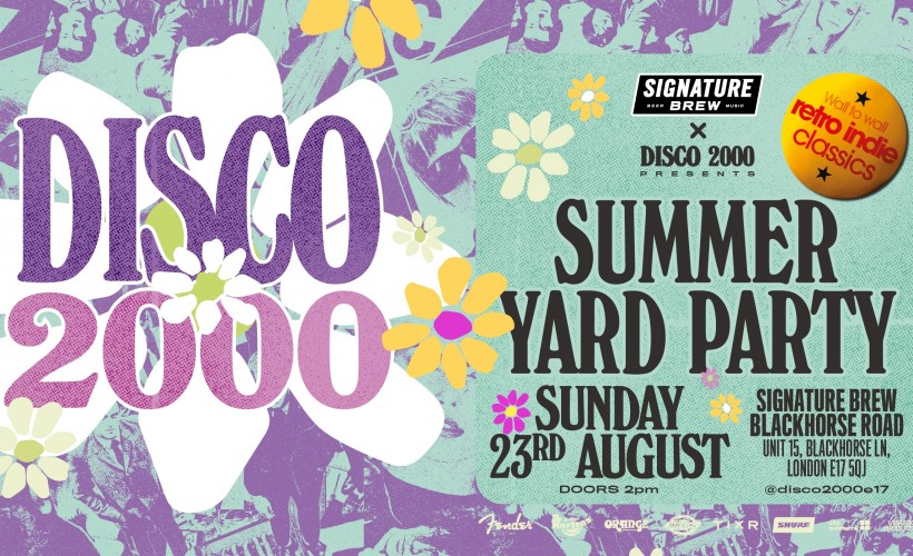 Disco 2000 Summer Yard Party | London tickets