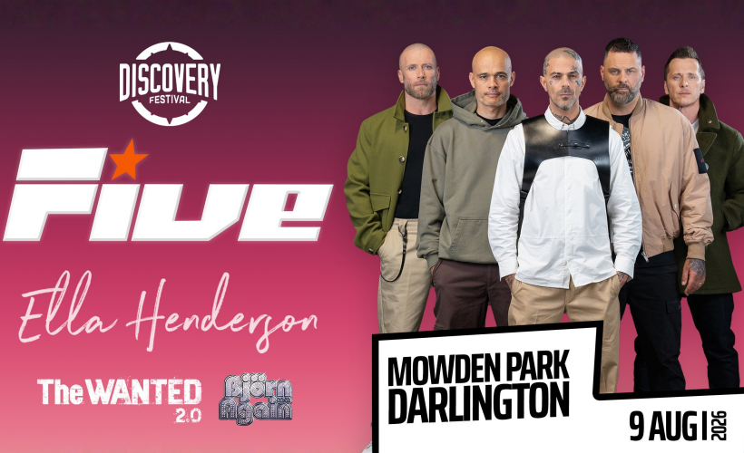 Discovery Festival - Five  at Darlington Arena, Darlington