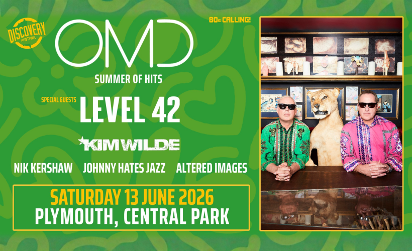 Discovery Festival presents 80's Calling!   at Plymouth Central Park, Plymouth