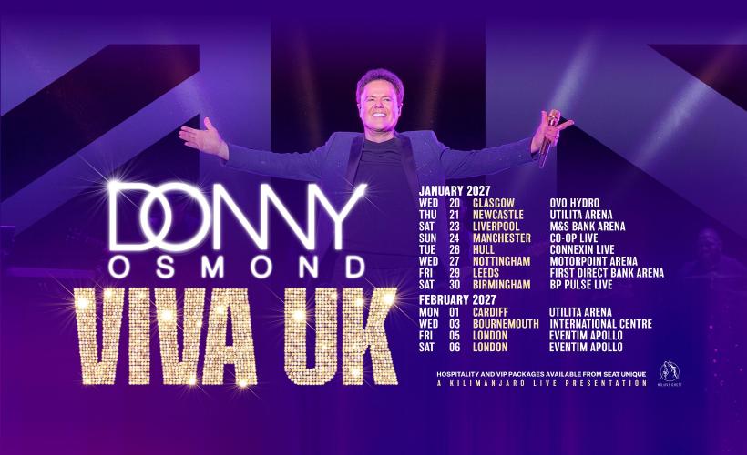Donny Osmond  at Windsor Hall (BIC), Bournemouth