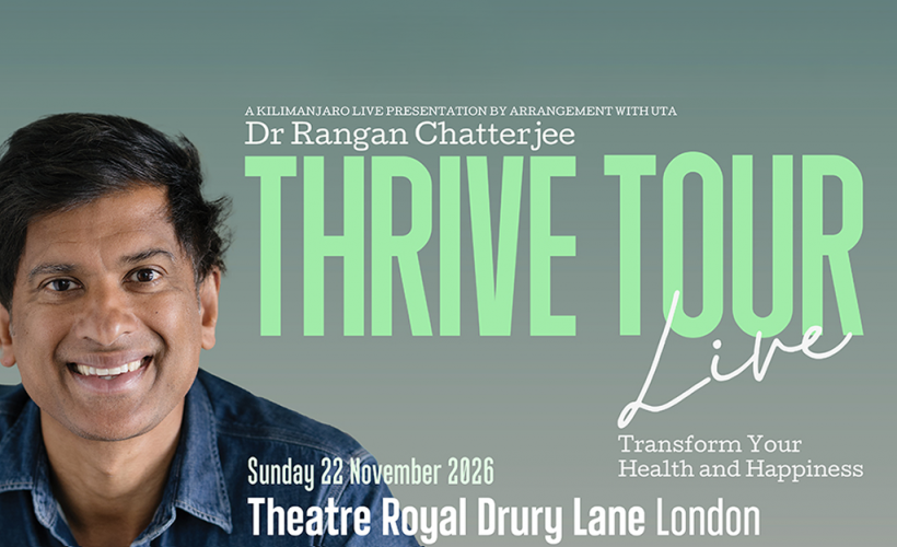 Dr Rangan Chatterjee  at Theatre Royal Drury Lane, London