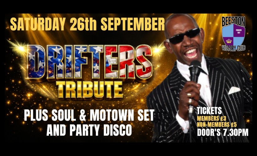 DRIFTERS TRIBUTE - PERFORMED BY CJ JACKSON PUS PARTY DISCO tickets