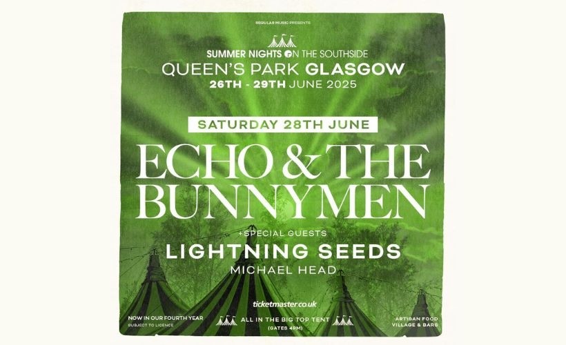 Echo & The Bunnymen  at Queen's Park Recreation Ground, Glasgow