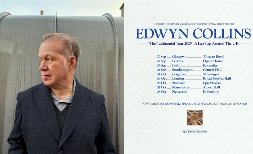 Edwyn Collins  at Boiler Shop, Newcastle Upon Tyne