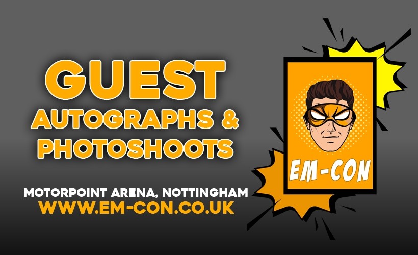 Em-Con Nottingham 2025 - Autographs & Photoshoots tickets