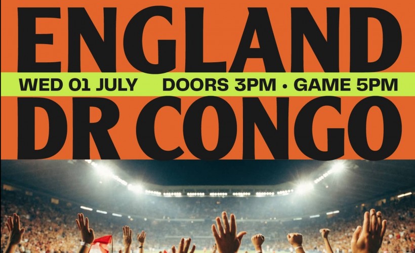 England v DR Congo tickets