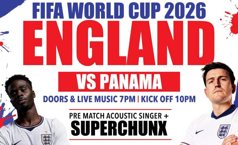 England vs Panama - World Cup Party Night!  at St Mary's Chambers, Rossendale