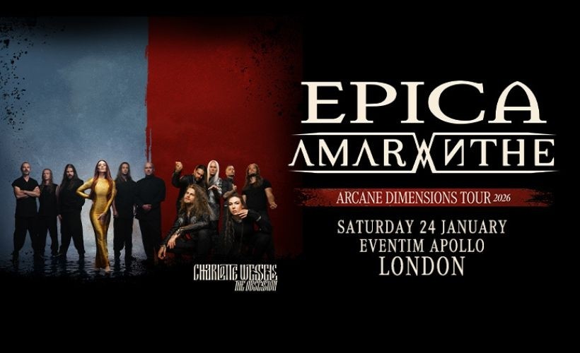 Epica & Amaranthe - Arcane Dimensions Tour 2026  at Eventim Apollo, London