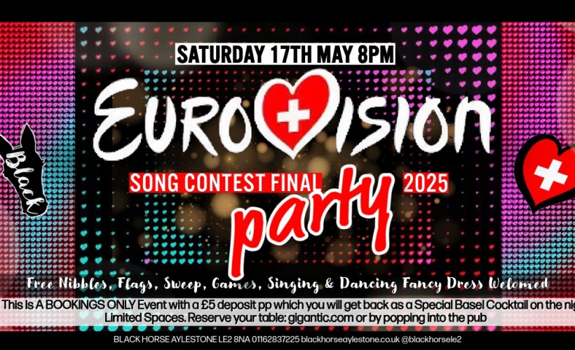 EUROVISION PARTY  at The Black Horse, Leicester