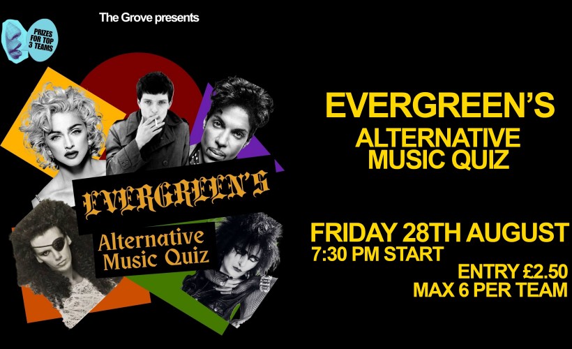 Evergreen's Alternative Music Quiz
