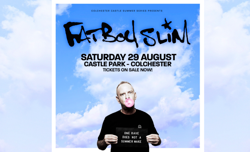 Fatboy Slim  at Colchester Castle, Colchester