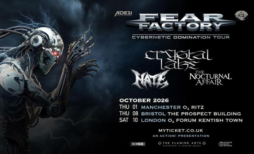 Fear Factory - Cybernetic Domination Tour  at Crane - The Prospect Building, Bristol