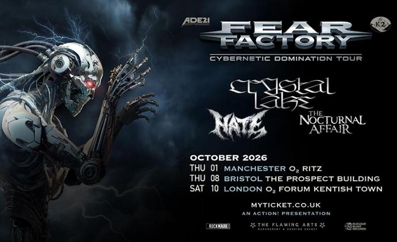 Fear Factory - Cybernetic Domination Tour  at O2 Forum Kentish Town, London