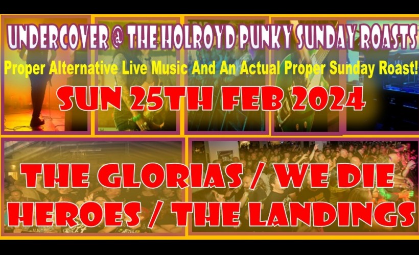 (February) Undercover @ The Holroyd Punky Sunday Roasts tickets