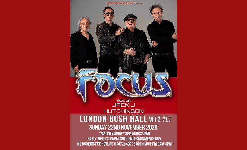 Focus - Matinee Show tickets