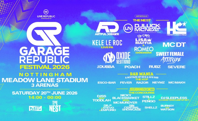 Event image for Garage Republic Festival 2026