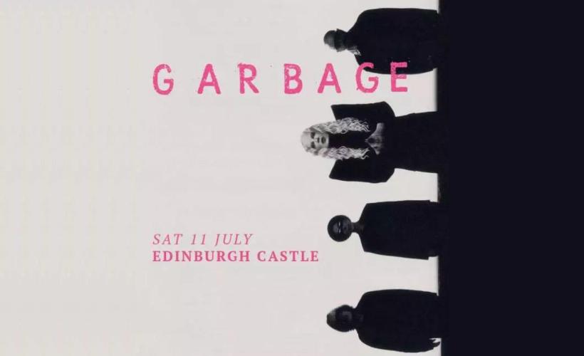 Garbage  at Edinburgh Castle, Edinburgh