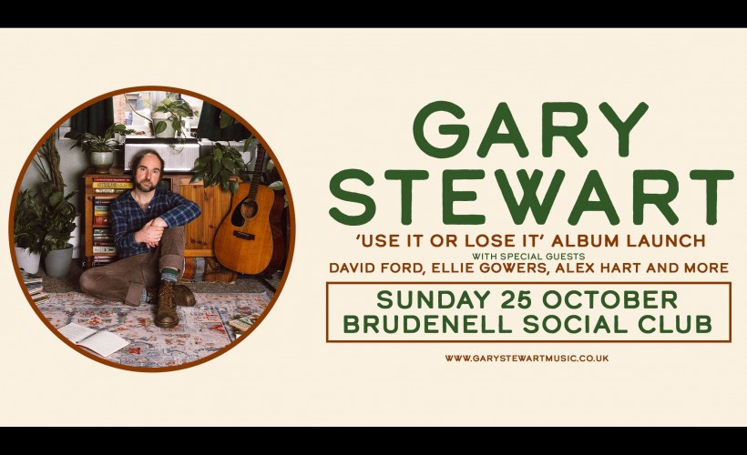 Gary Stewart  at Brudenell Social Club, Leeds