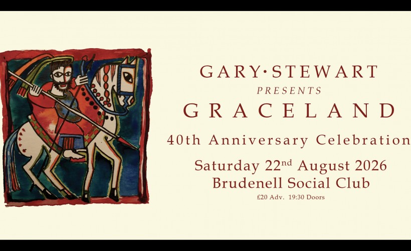 Gary Stewart presents Graceland  at Brudenell Social Club, Leeds