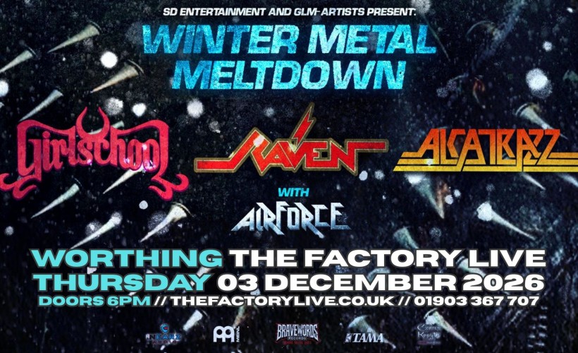 Girlschool + Raven + Alcatrazz + Airforce tickets
