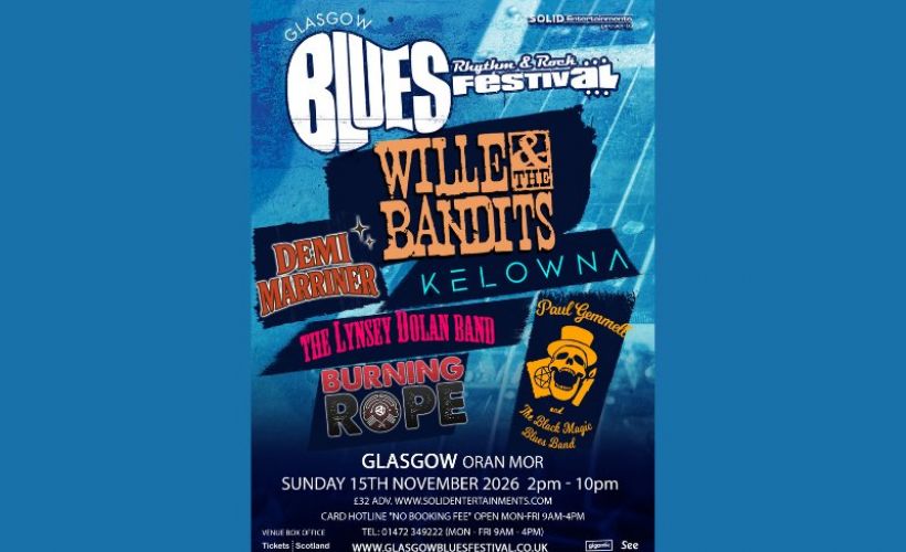 Glasgow Blues, Rhythm & Rock Festival tickets