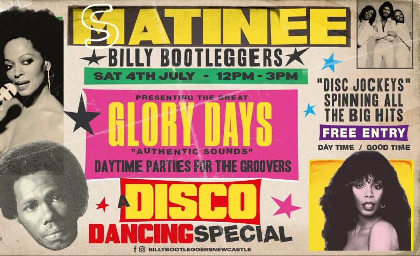 GLORY DAYS - A Disco Dancing Special tickets