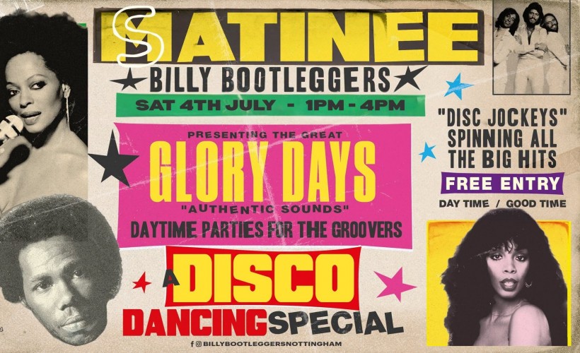 GLORY DAYS - A Disco Dancing Special tickets