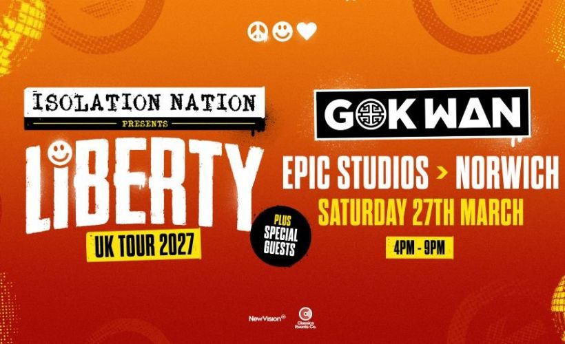 Gok Wan Presents: Isolation Nation Norwich  at Epic Studios, Norwich