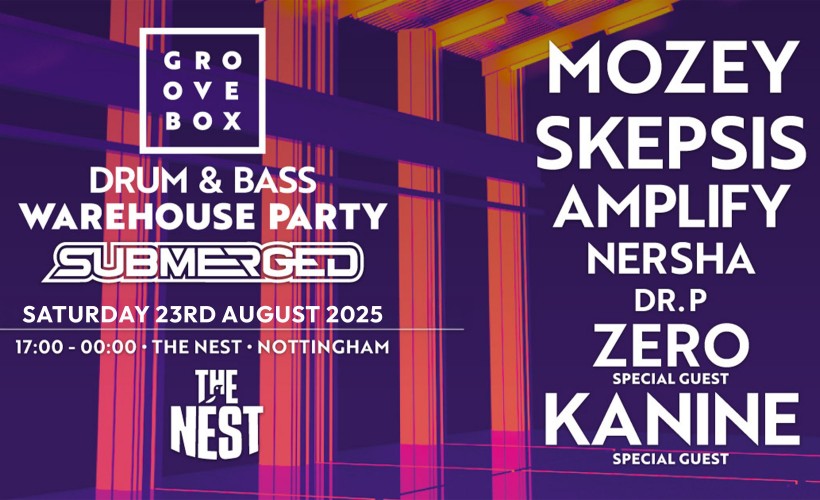 Groovebox Drum & Bass Warehouse party tickets