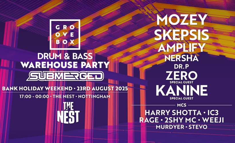 Groovebox Drum & Bass Warehouse party  at The Nest, Nottingham