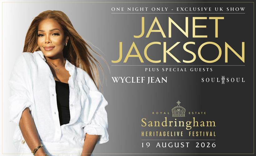Event image for HERITAGE LIVE FESTIVAL 2026 - JANET JACKSON 