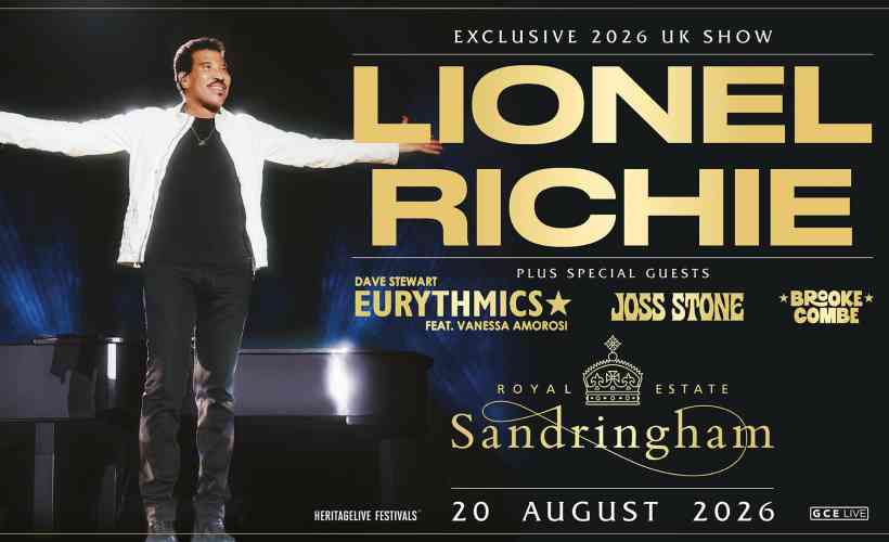 HERITAGE LIVE FESTIVAL 2026 - LIONEL RICHIE Tickets