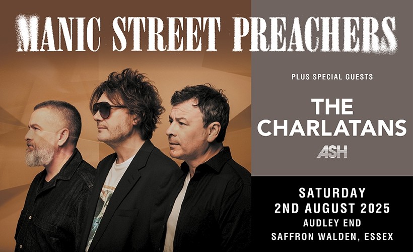 HERITAGE LIVE FESTIVALS 2025 - Manic Street Preachers  at Audley End, Essex