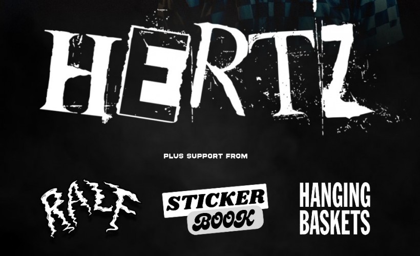 Hertz / Ralf / Stickerbook / Hanging Baskets  at The Bunkhouse, Swansea