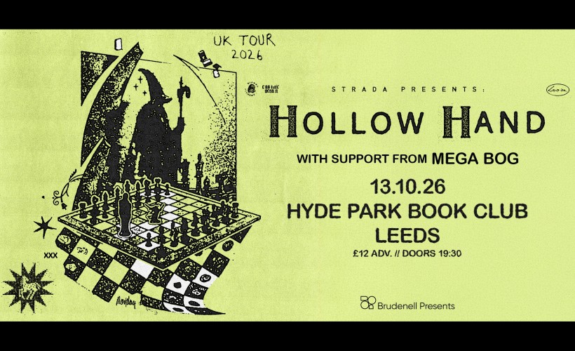 Hollow Hand  at Hyde Park Book Club, Leeds