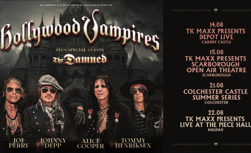 Hollywood Vampires  at Scarborough Open Air Theatre, Scarborough
