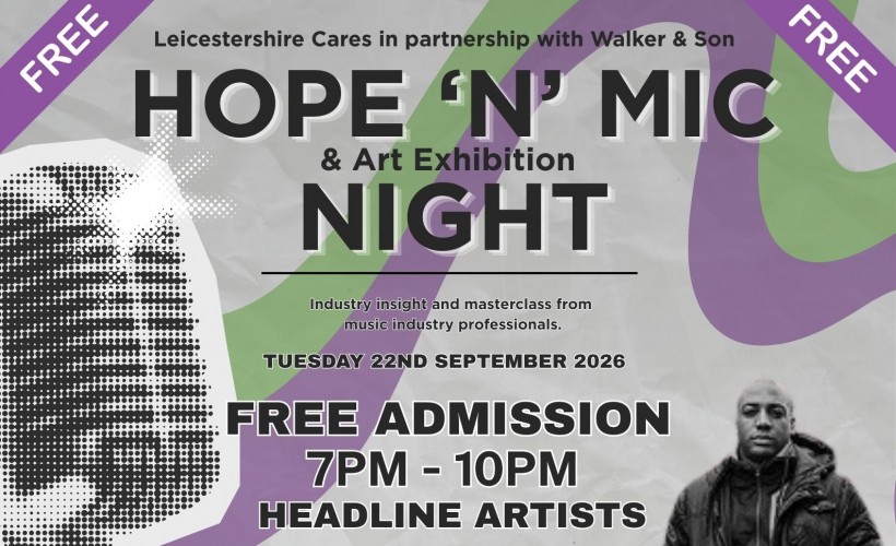 Hope 'N' Mic Night  at The International, Leicester