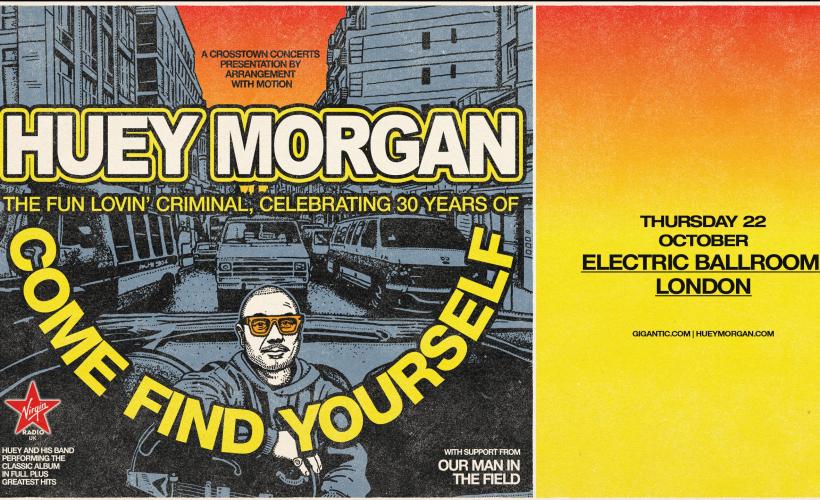 Huey Morgan, The Fun Lovin’ Criminal: 2026 Autumn Tour  at Electric Ballroom, London