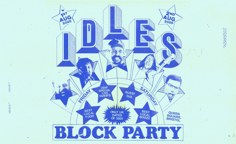 IDLES - Two Wild Nights (Weekend ticket)   at Queen Square, Bristol