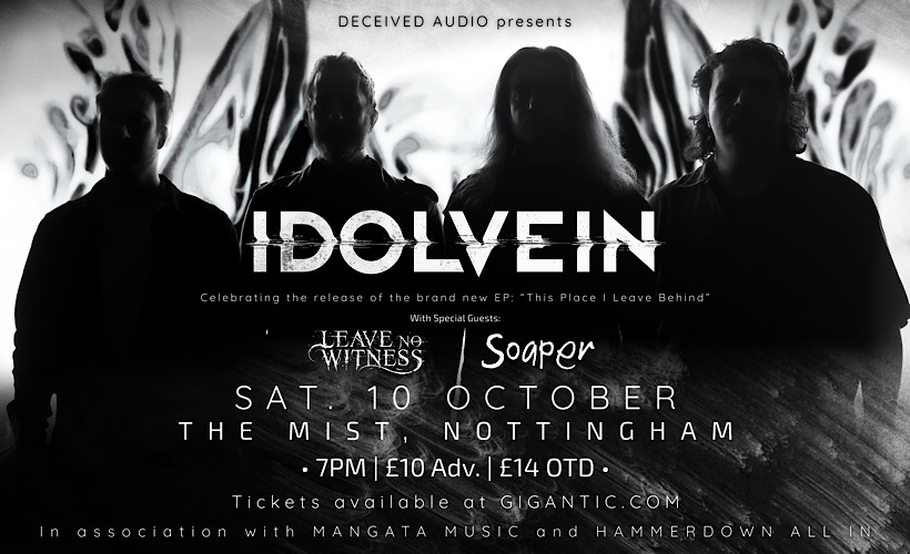 Idolvein: “This Place I Leave Behind” EP Release Show tickets