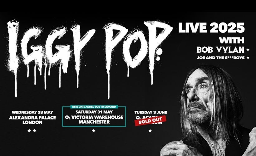 Iggy Pop  at Alexandra Palace, London