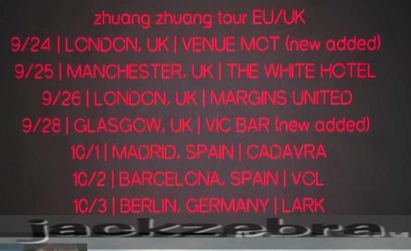 JACKZEBRA tickets