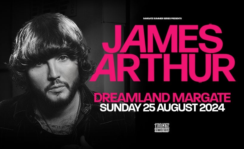 James Arthur  at Dreamland, Margate