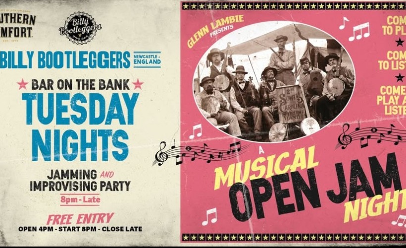 Jamming and Improvising Party- Every Tuesday Night @ Billy's Tickets