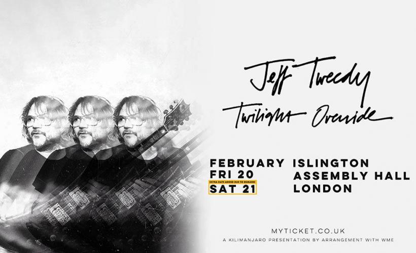 Jeff Tweedy - TWILIGHT OVERRIDE TOUR  at Islington Assembly Hall, London