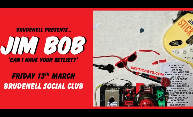 Jim Bob  at Brudenell Social Club, Leeds