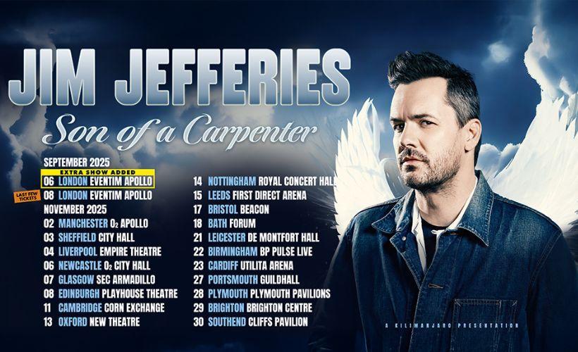 Jim Jefferies: Son of a Carpenter   tickets